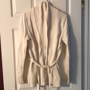 Off white cardigan